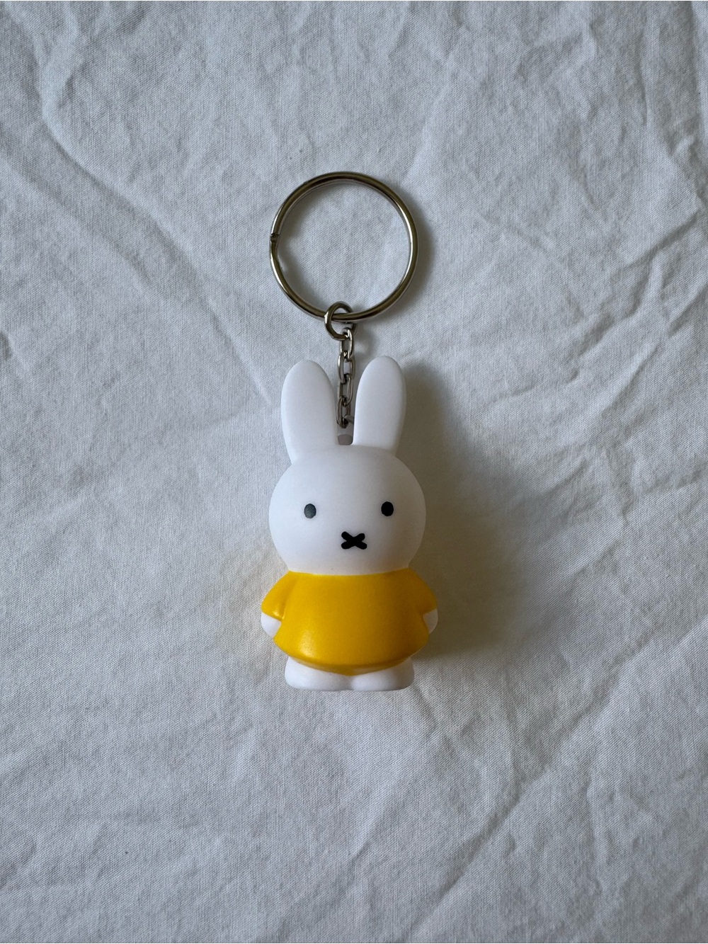 3D Miffy Keychain – Yellow